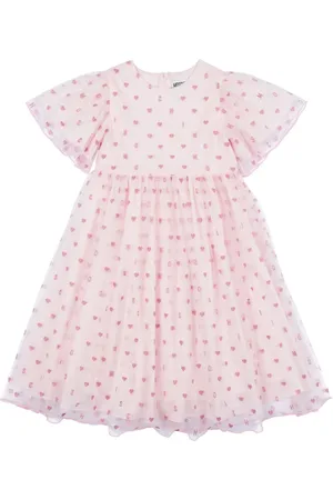 Moschino Abito in tulle con dettaglio lurex