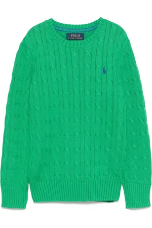 Ralph Lauren Maglione con lavorazione intrecciata