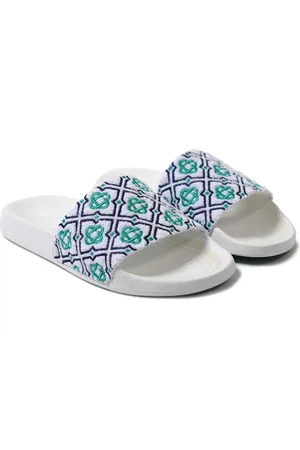 Casablanca Slippers con ricamo