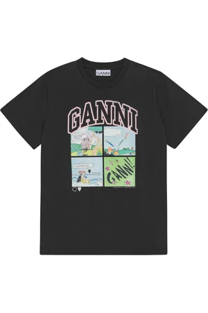 Ganni T-shirt con stampa