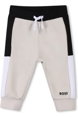 HUGO BOSS Pantaloni sportivi con design color-block