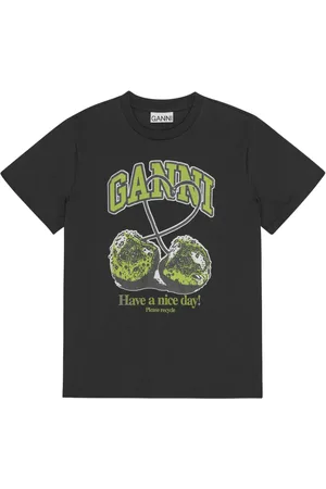 Ganni T-shirt con stampa