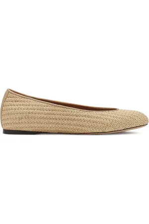 Lanvin Ballerine in rafia