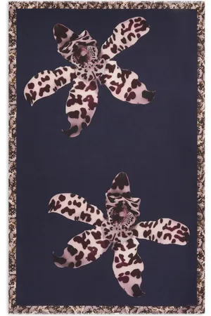 DRIES VAN NOTEN Pareo in cotone a fiori