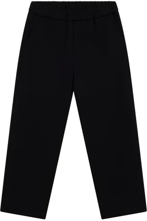 VERSACE Pantaloni con applicazione logo