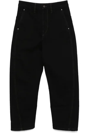 LEMAIRE Pantaloni con design attorcigliato