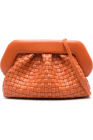 THEMOIRÈ Clutch Bios micro con finitura intrecciata