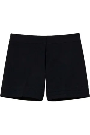 Twin-Set Shorts dritti con ricamo