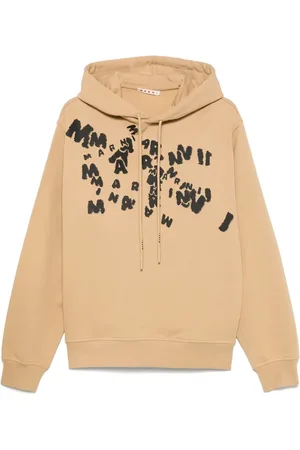 Marni Felpa con cappuccio e logo