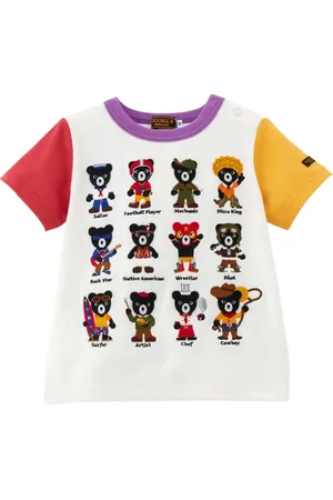 Miki House T-shirt con motivo Bear