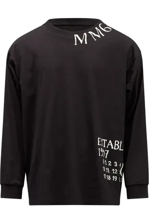 Maison Margiela T-shirt con motivo numeri