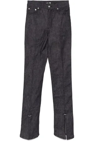 MUGLER Jeans con piercing