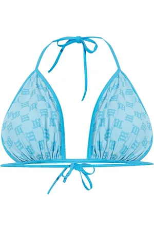 MISBHV Top bikini con monogramma