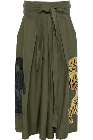 Maharishi Pantaloni Nekomata Tiger Hakama
