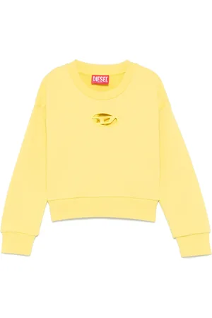 Diesel Felpa Oval D con dettaglio cut-out