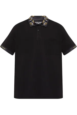 VERSACE Polo con dettaglio Barocco