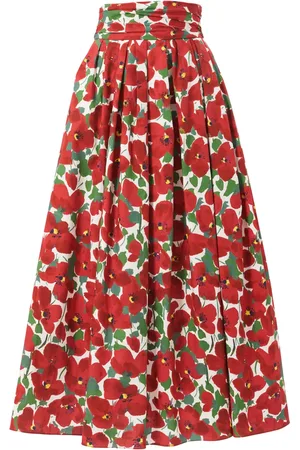 Carolina Herrera Gonna midi Cummerbund