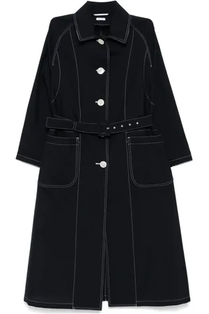 Thom Browne Cappotto con tasche applicate