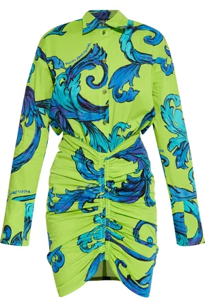 VERSACE Abito corto con stampa