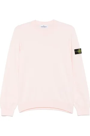 Stone Island Felpa con applicazione Compass