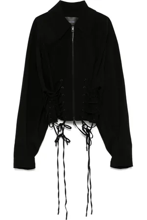 MUGLER Giacca con lacci