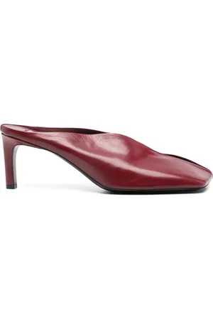 Jil Sander Mules in pelle 70mm