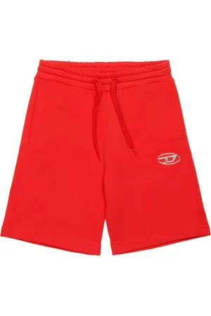 Diesel Shorts con placca Oval D