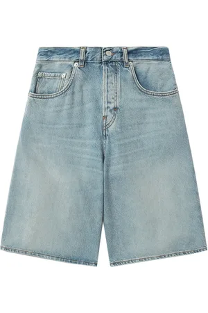 haikure Shorts denim a gamba ampia