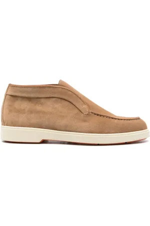 santoni Stivali in pelle scamosciata