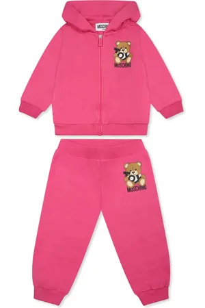 Moschino Tuta sportiva con motivo Teddy Bear
