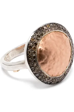 ROSA MARIA Anello in oro rosa 12kt con diamanti