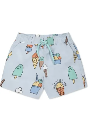 Stella McCartney Costume da bagno con stampa Ice Cream