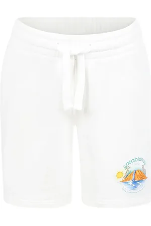 Casablanca Shorts sportivi con stampa