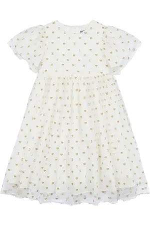 Moschino Abito in tulle con dettaglio lurex