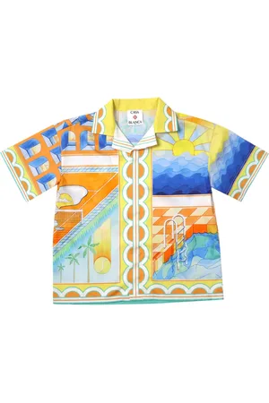 Casablanca Camicia con stampa grafica