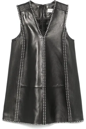 Golden Goose Abito corto in pelle