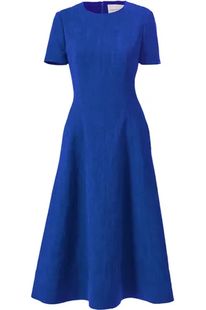 Carolina Herrera Abito midi girocollo con maniche corte
