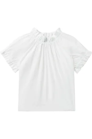 Simone Rocha Top con design arricciato