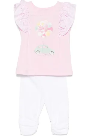 Lapin House Set pantaloni con stampa illustrazione