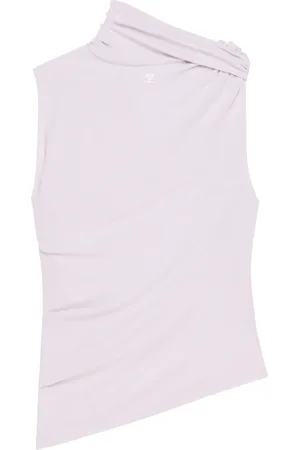 Courrèges Top drappeggiato