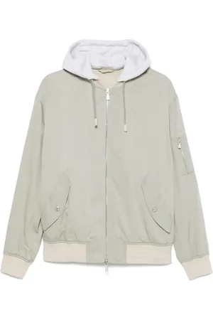 ELEVENTY Bomber con cappuccio