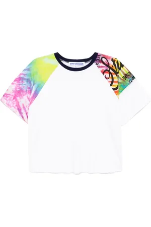 Stain Shade T-shirt con design a inserti