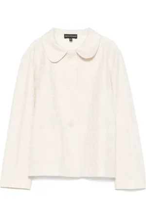 Emporio Armani Blazer con monogramma jacquard
