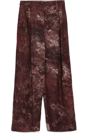 ZIGGY CHEN Pantaloni con stampa grafica