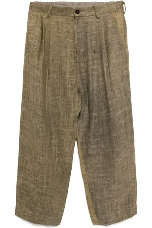 ZIGGY CHEN Pantaloni in lino