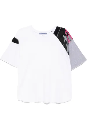 Stain Shade T-shirt con design a inserti
