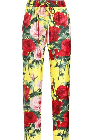 Dolce & Gabbana Pantaloni a fiori