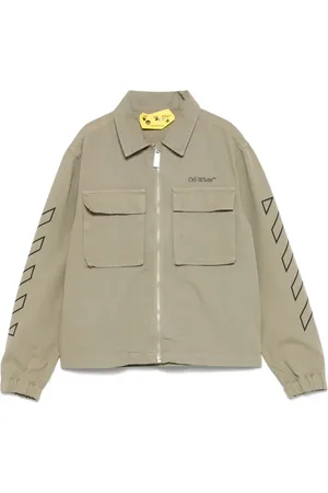 OFF-WHITE Giacca con righe diagonali