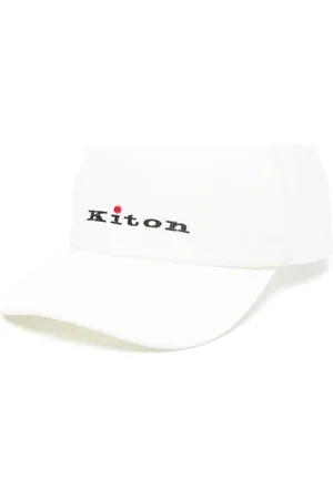 Kiton Cappello da baseball con ricamo
