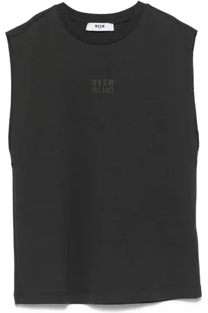 Msgm Canotta in cotone
